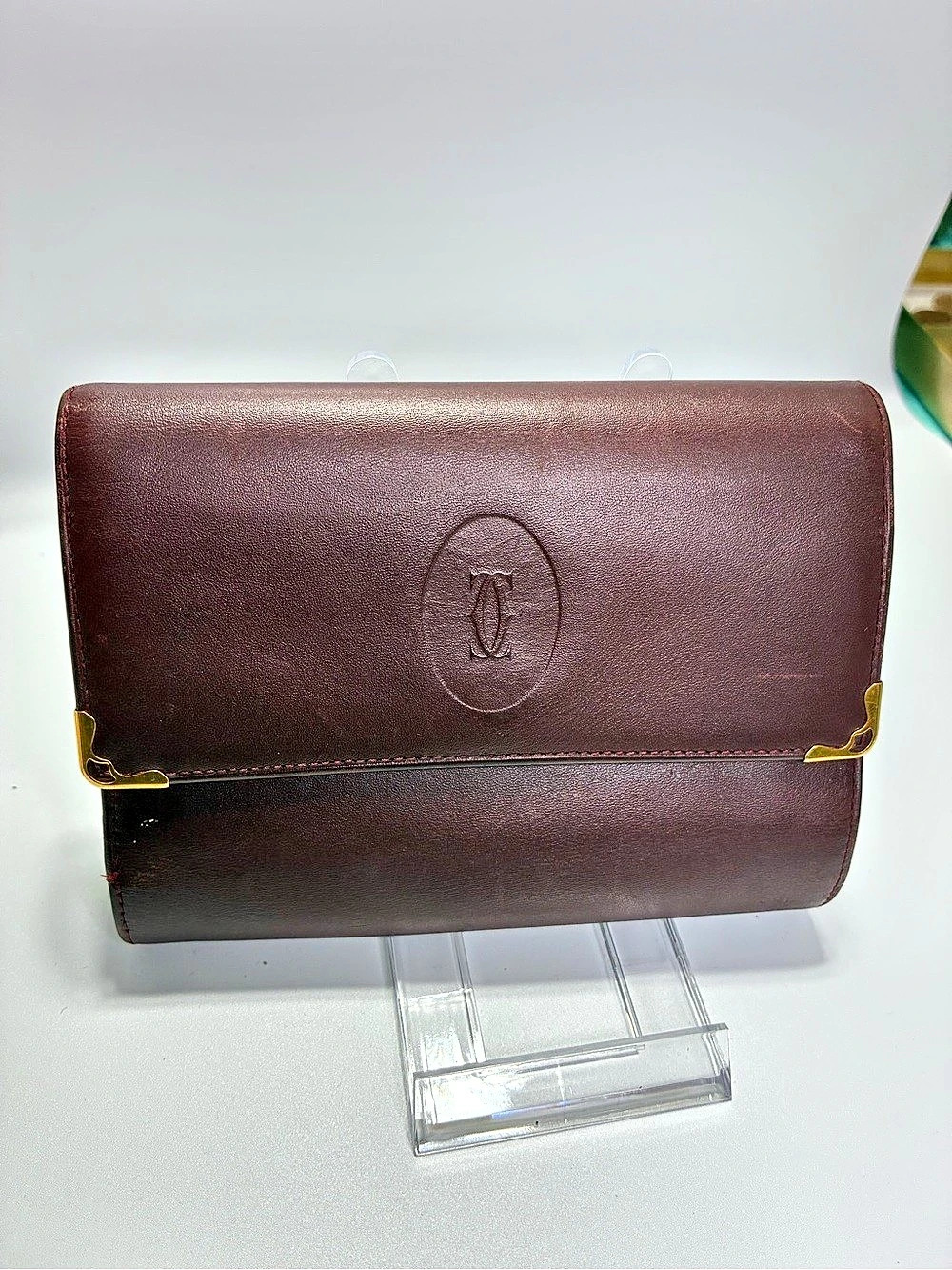 Cartier Must de Cartier International Wallet Brown